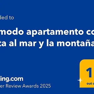 Comodo Con Vista Al Mar Y La Montana Apartamento